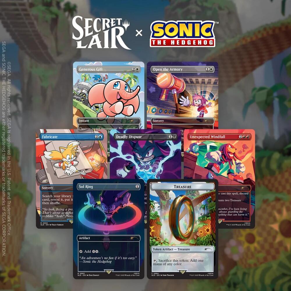 Secret Lair- Sonic: Chasing Adventure