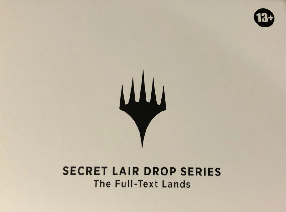 Secret Lair Drop Series The Full-Text Lands