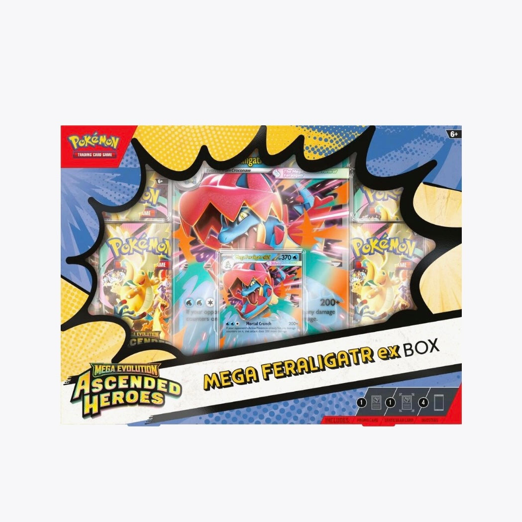 Ascended Heroes Mega Feraligatr ex Box