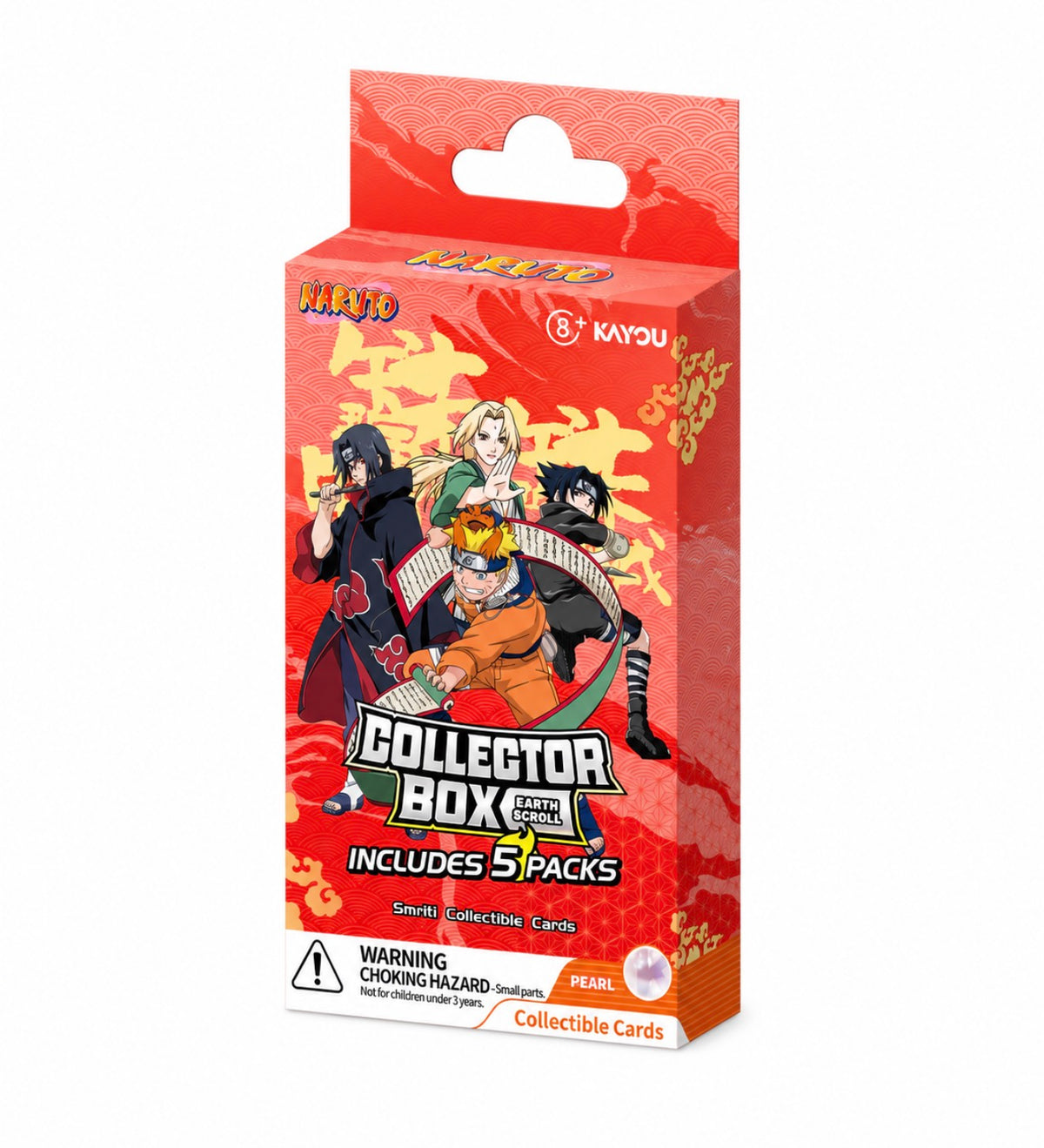 KAYOU NARUTO Collector Box Series 2 Earth Scroll - 5 Packs