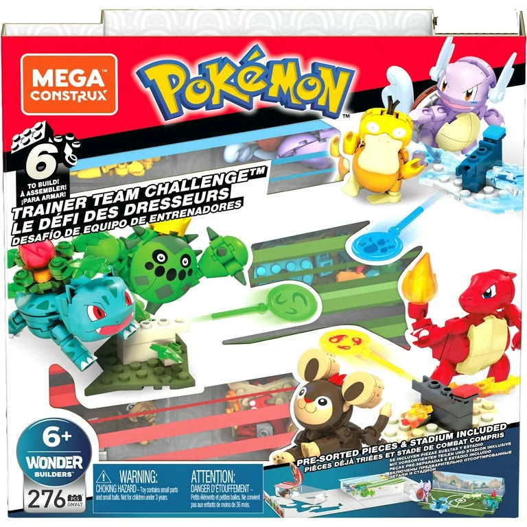 Trainer Team Challenge Mega Construx Set