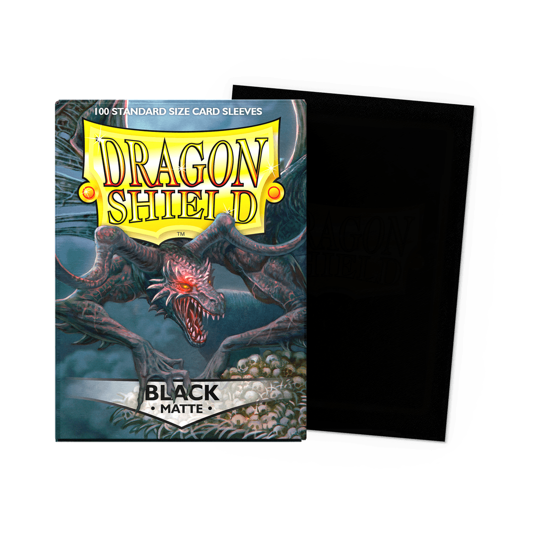 Dragon Shield Sleeves: Matte Black