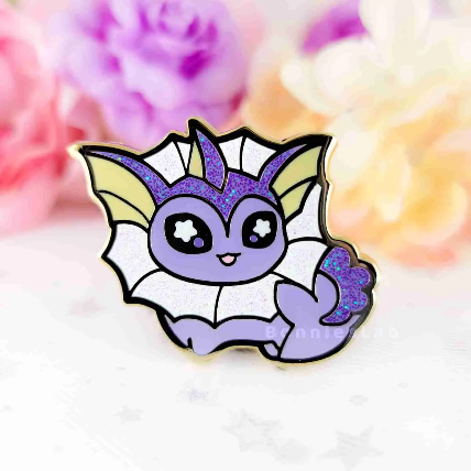 Shiny Vaporeon Pin - BonniesLab