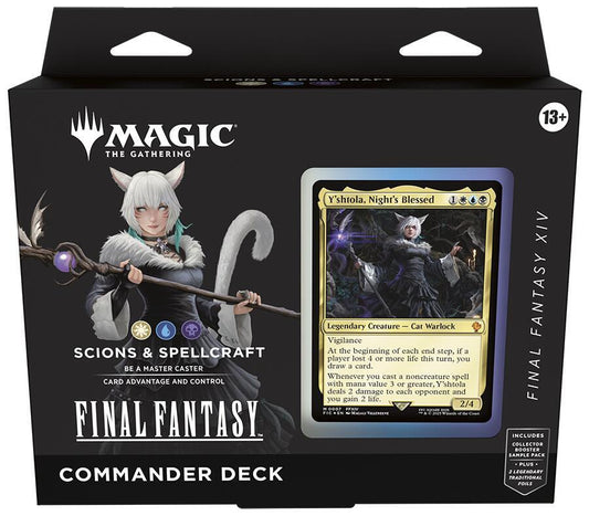 Magic the Gathering Final Fantasy Scion and Spellcraft Commander Deck