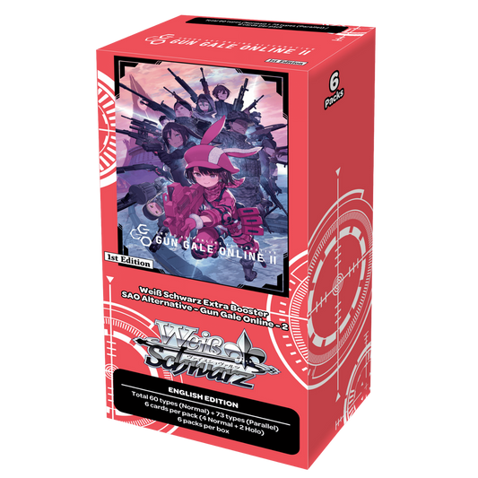 Weiss Schwarz: Sword Art Online Alternative – Gun Gale Online 2 Extra Booster Box
