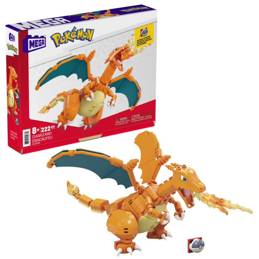 Charizard Mega Construx Set