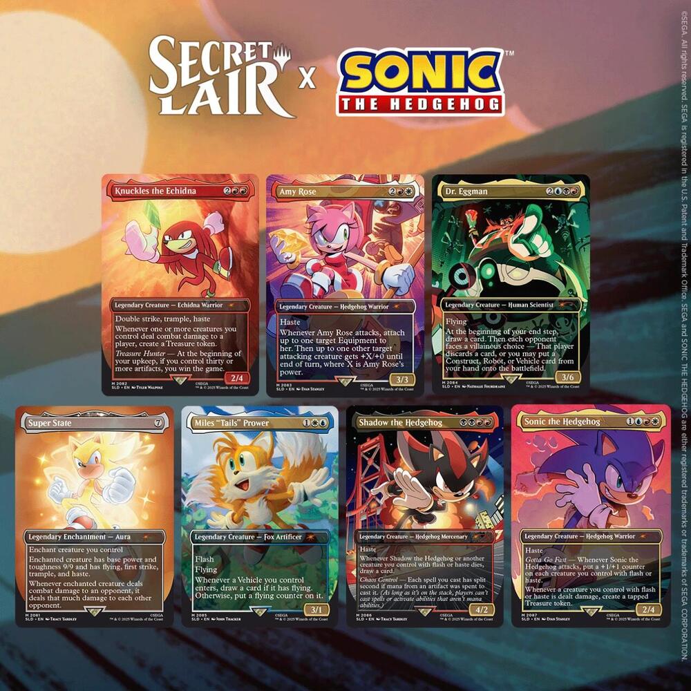 Secret Lair- Sonic: Friends and Foes