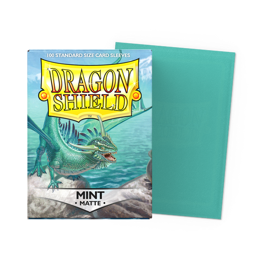 Dragon Shield Sleeves: Standard Matte -Mint 100CT