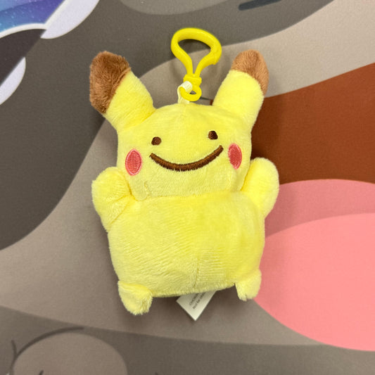 Ditto - Pikachu Clip-On Plush