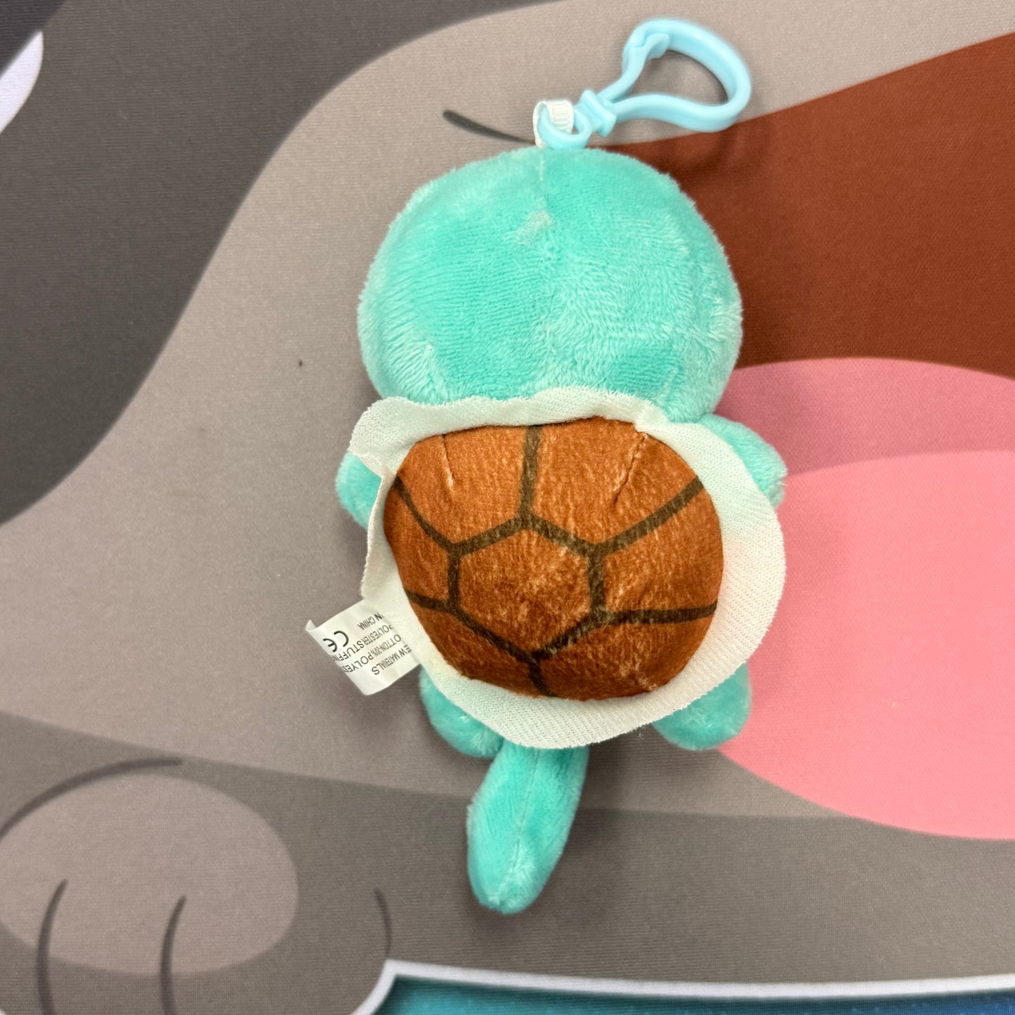 Ditto - Squirtle Clip-On Plush
