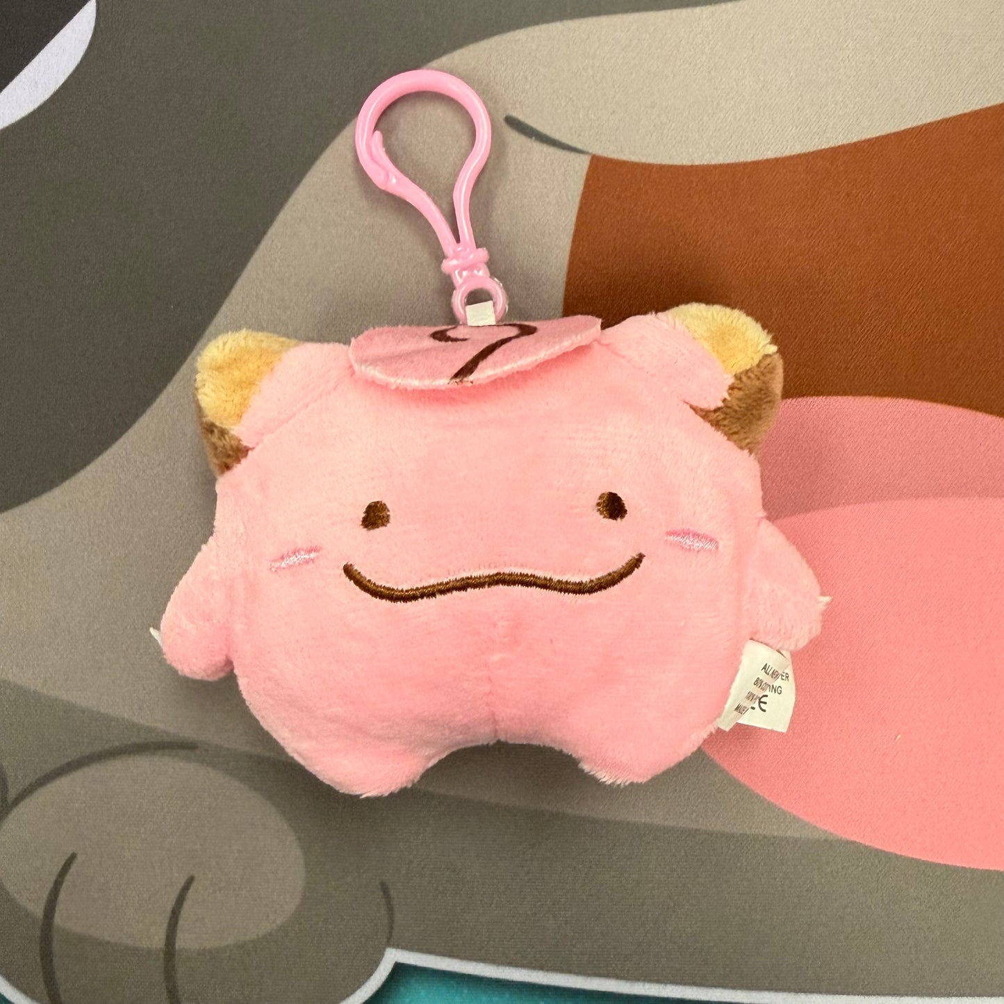 Ditto - Clefairy Clip-On Plush