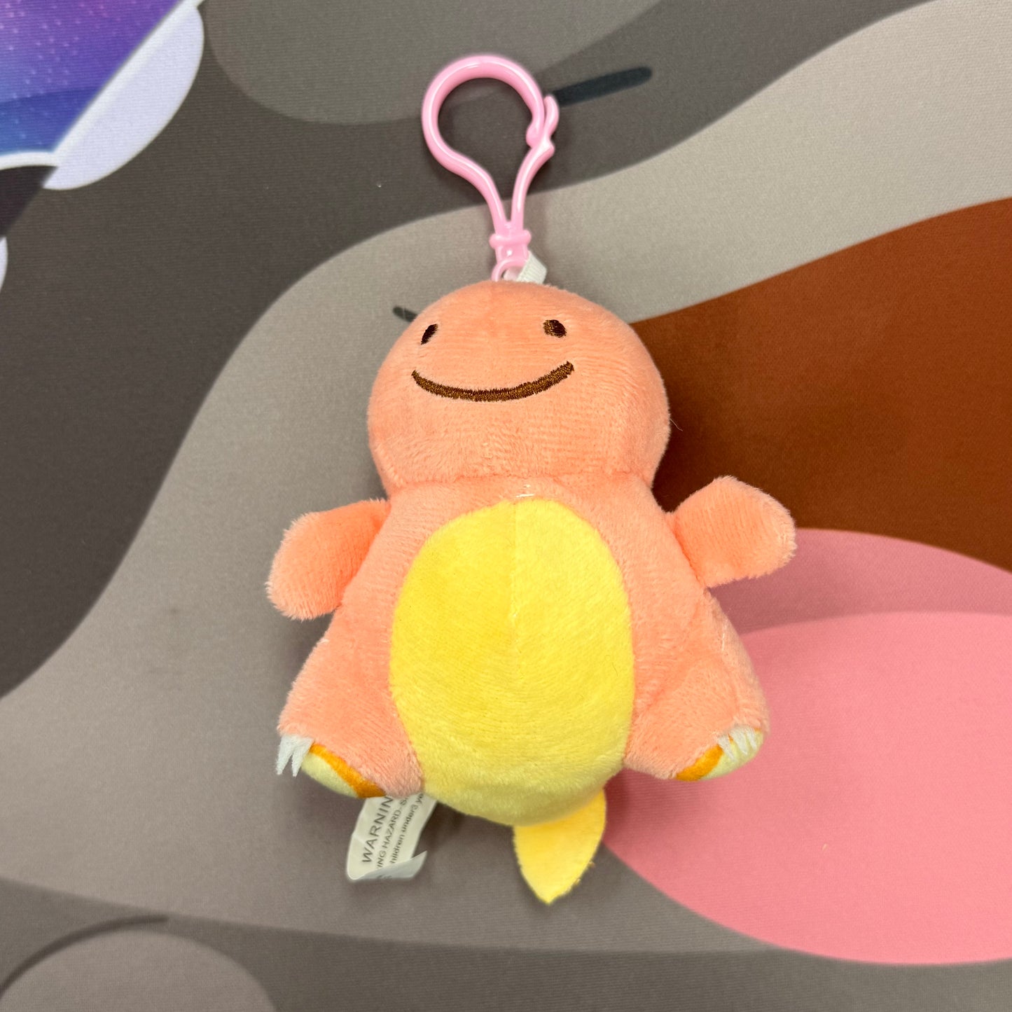 Ditto - Charmander Clip-On Plush