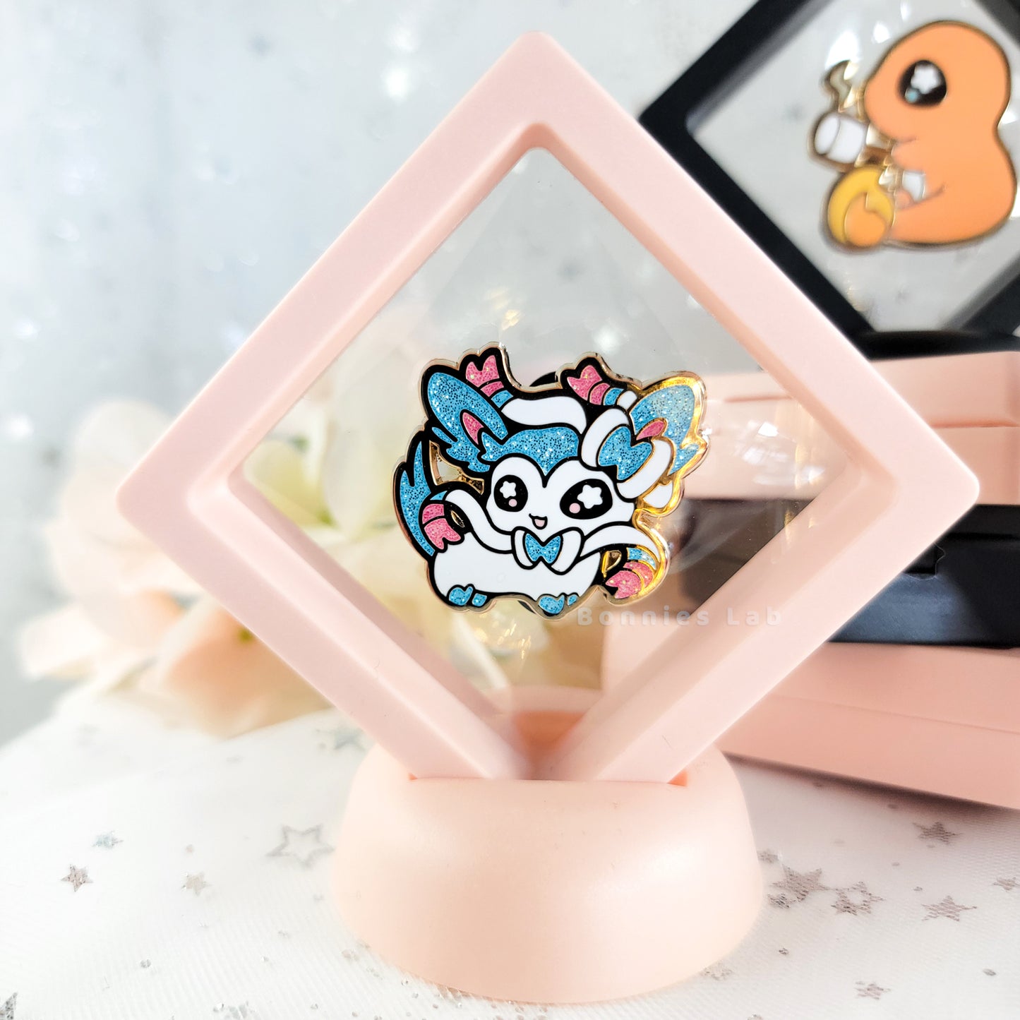 Floating Pin Stand - BonniesLab - Pink