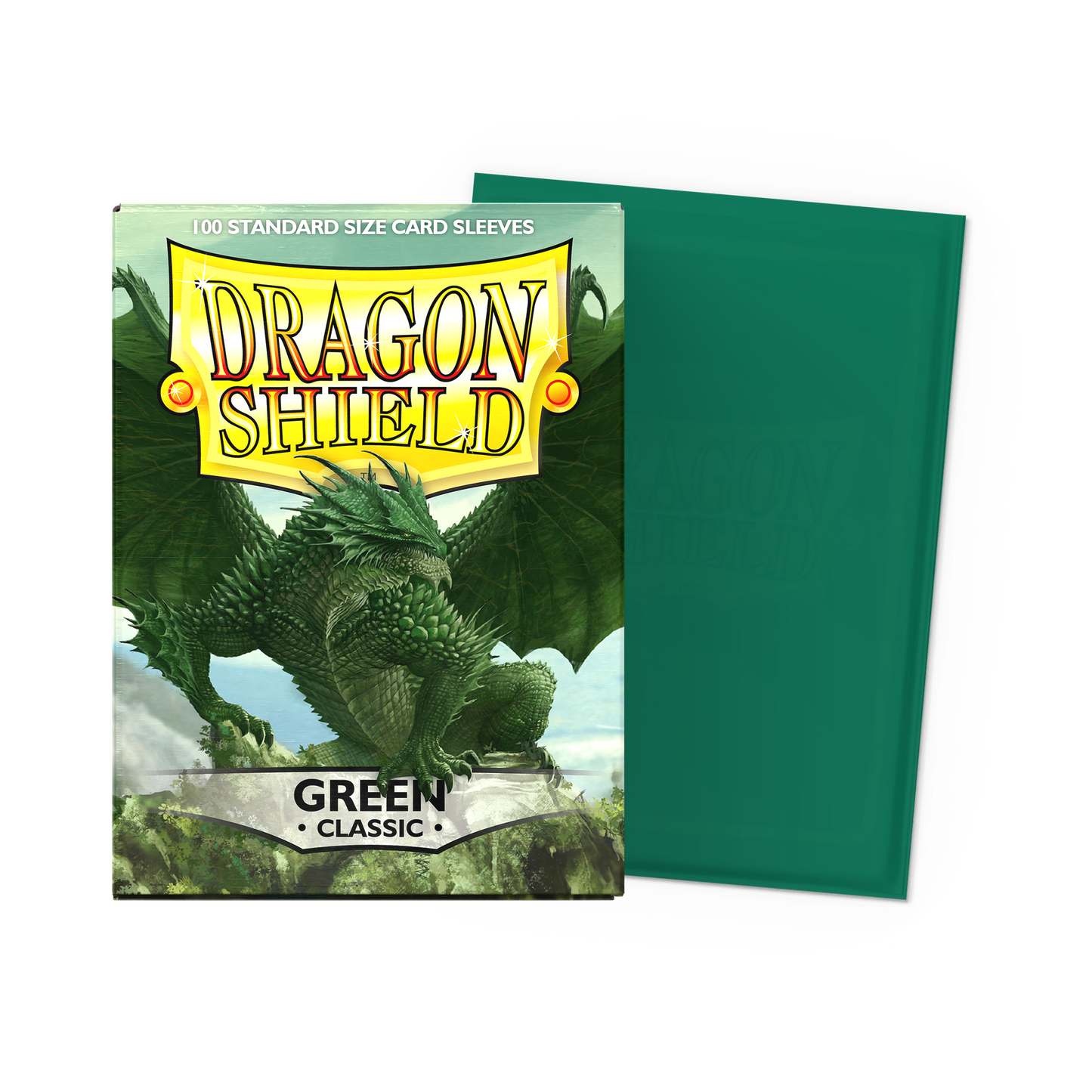 Dragon Shield Sleeves: Classic- Green 100CT