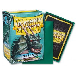 Dragon Shield Sleeves: Standard Matte - Green 100CT