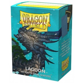 Dragon Shield Sleeves: Standard Matte - Lagoon 100CT