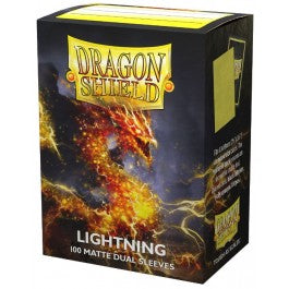 Dragon Shield Sleeves: Standard Matte - Lightning 100CT