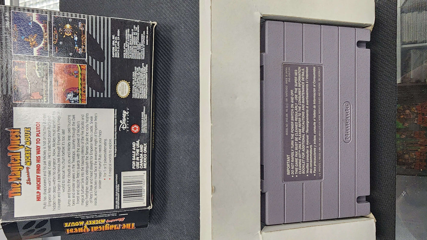 The Magical Quest featuring Mickey Mouse SNES