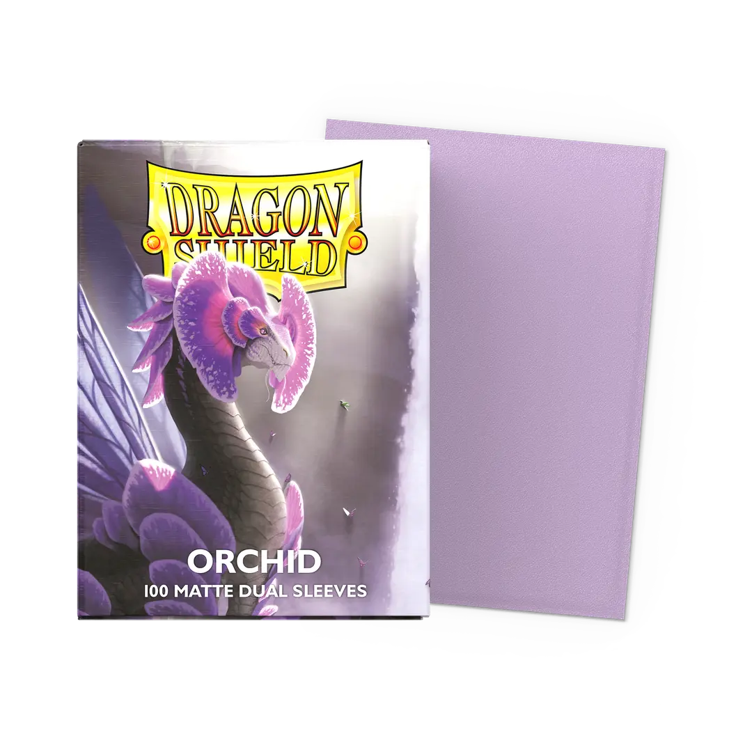 Dragon Shield Sleeves: Dual Matte Orchid 100CT