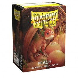 Dragon Shield Sleeves: Standard Matte - Peach 100CT