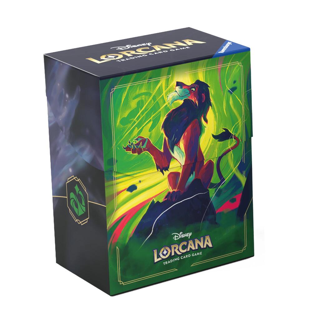 Disney Lorcana Deck Box - Scar - Lorcana