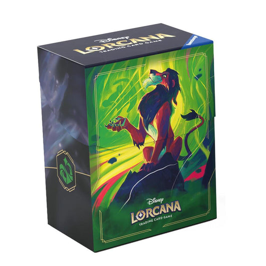Disney Lorcana Deck Box - Scar - Lorcana