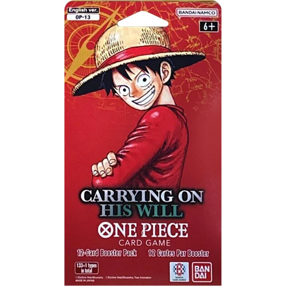 OP13 Carrying On His Will Sleeved Booster