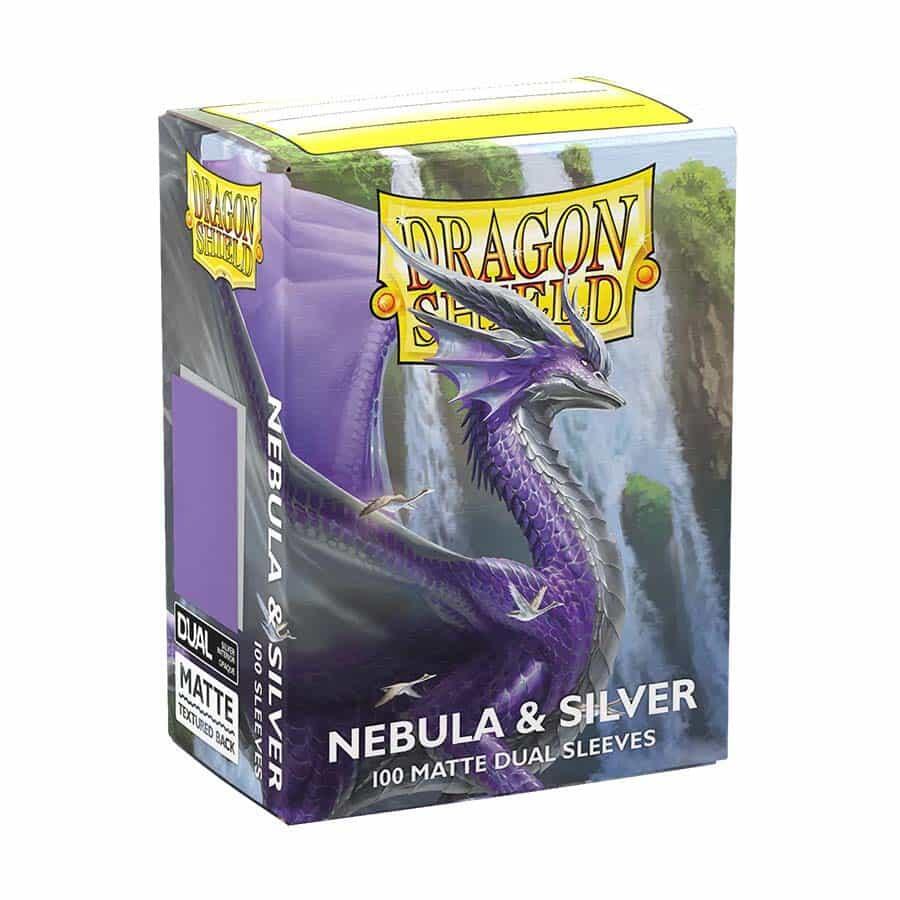 Dragon Shield Sleeves: Nebula & Silver