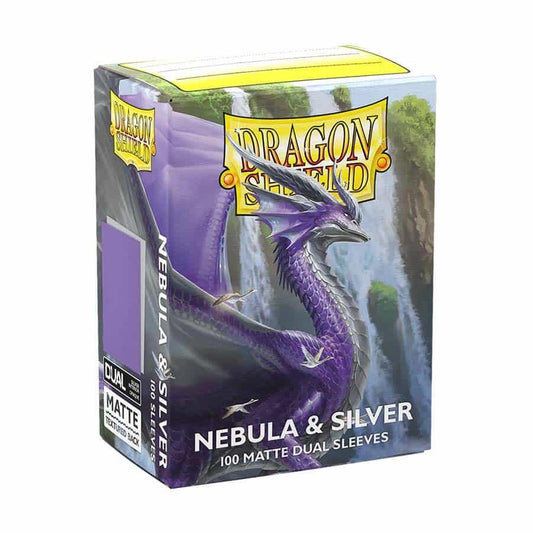 Dragon Shield Sleeves: Nebula & Silver