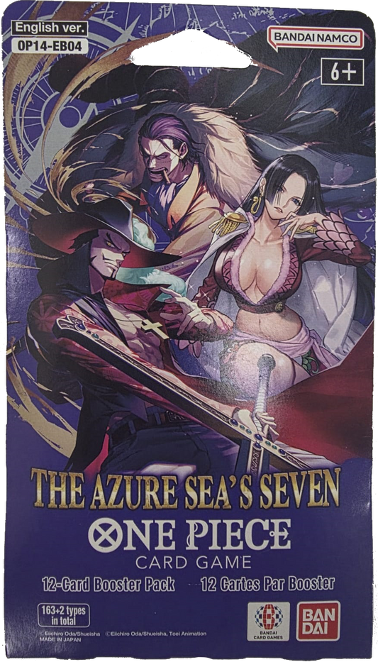 OP14 The Azure Sea's Seven Sleeved Booster Pack