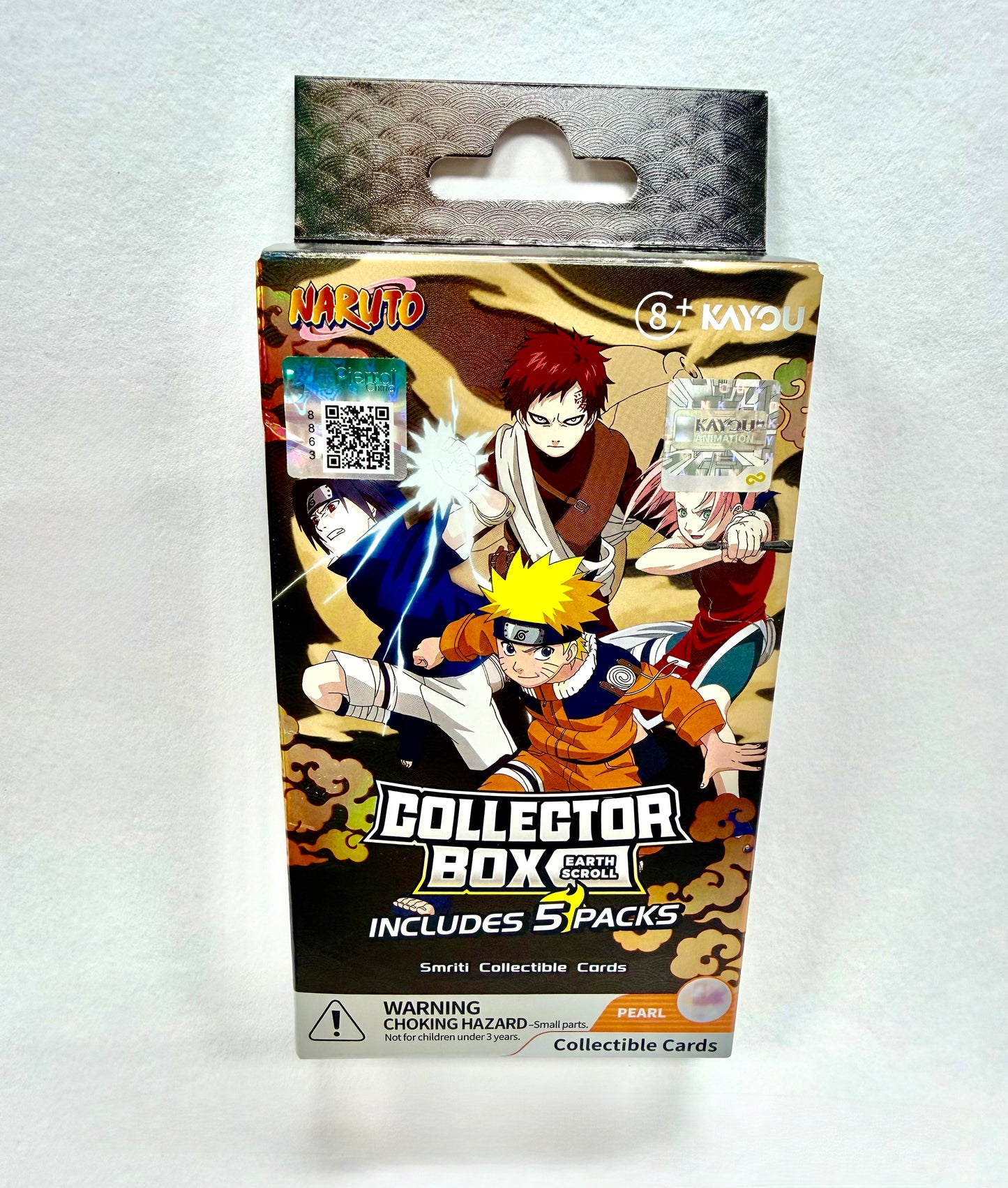 KAYOU NARUTO Collector Box Series 1 Earth Scroll - 5 Packs