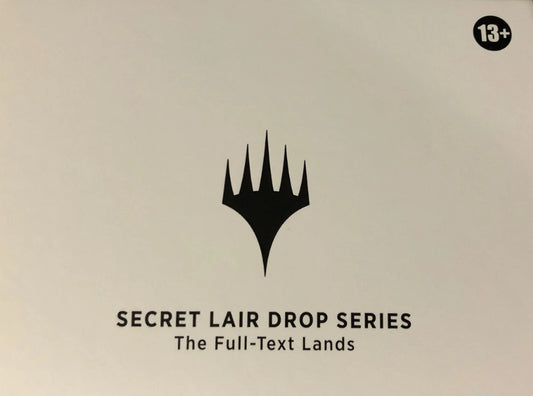 Secret Lair Drop Series The Full-Text Lands Foil Edition