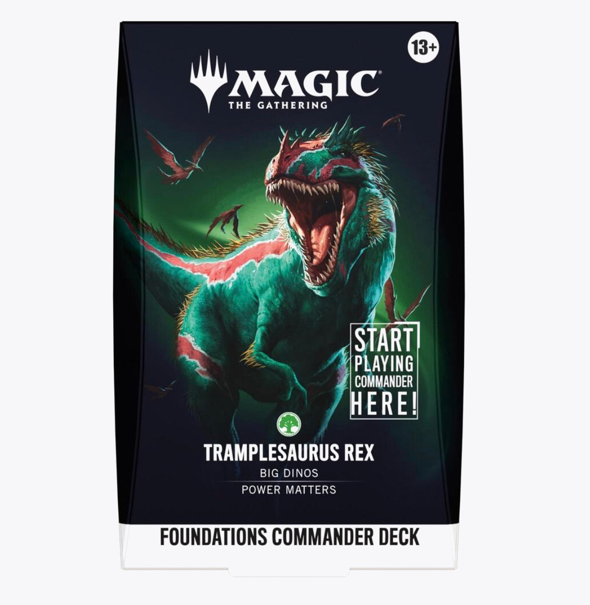 Foundations Commander Deck - Tramplesauros Rex - MTG