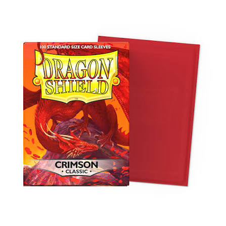 Dragon Shield Sleeves: Classic Crimson