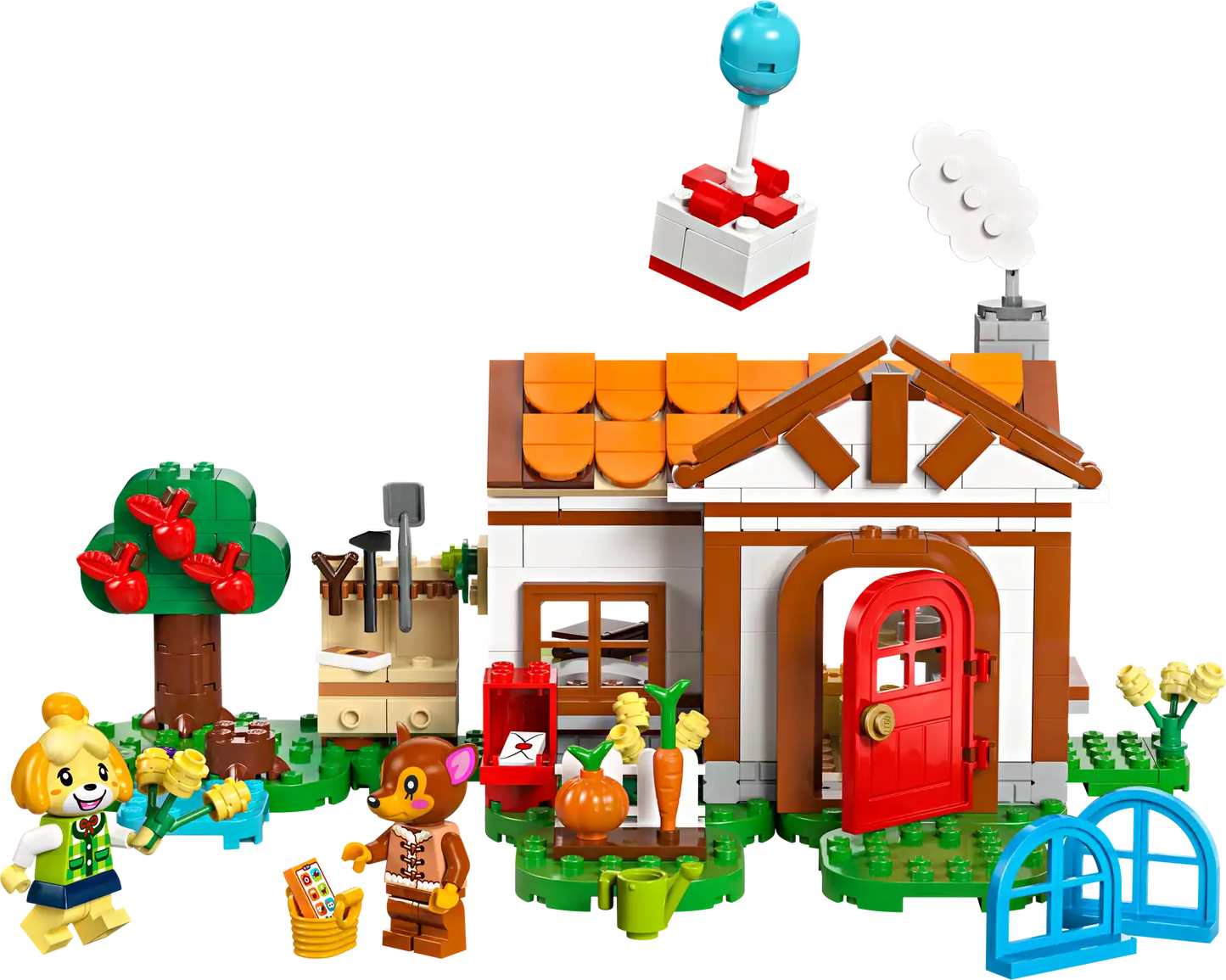 Isabelle’s House Visit Lego Set