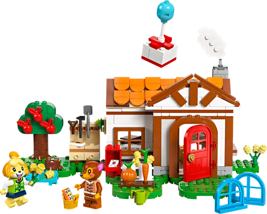 Isabelle’s House Visit Lego Set