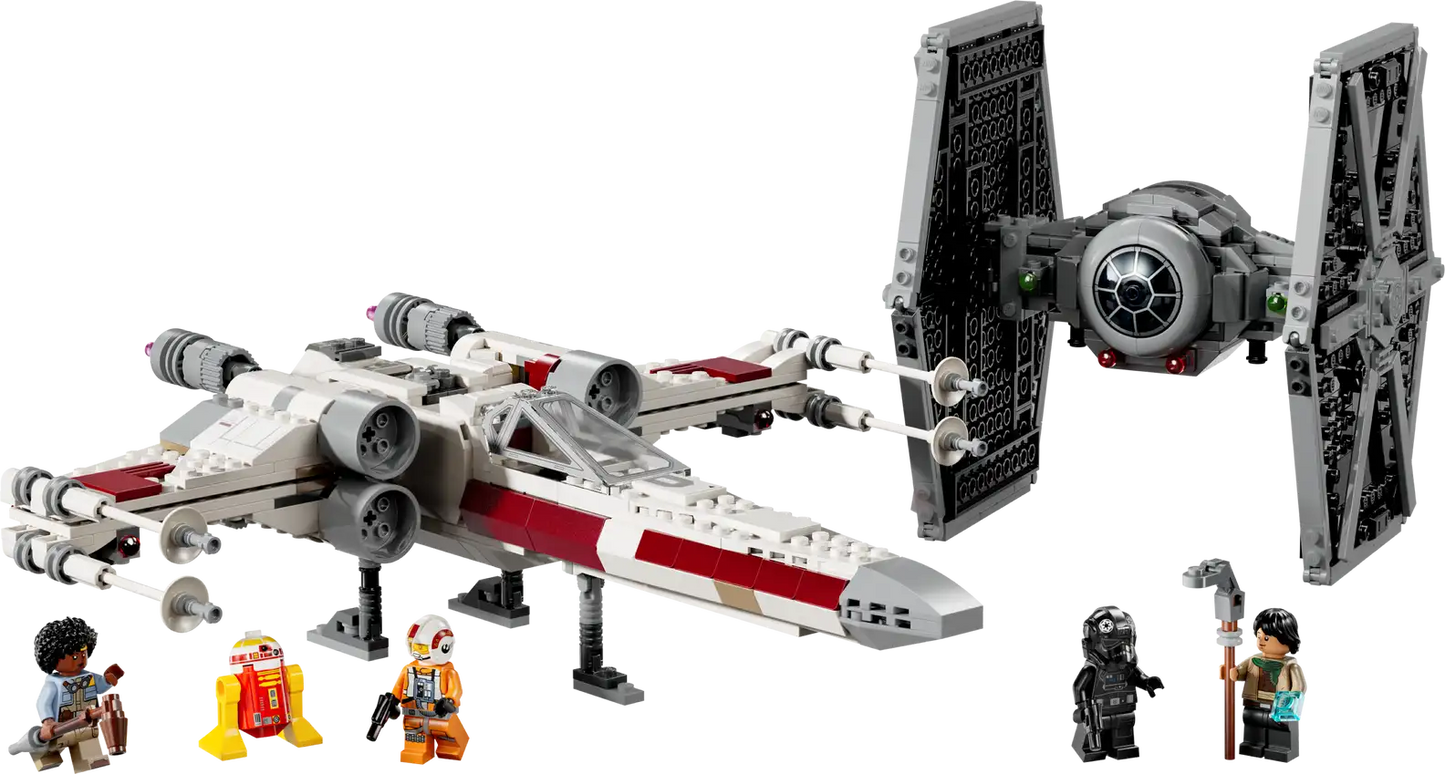 TIE Fighter & X-Wing Mashup Lego Set
