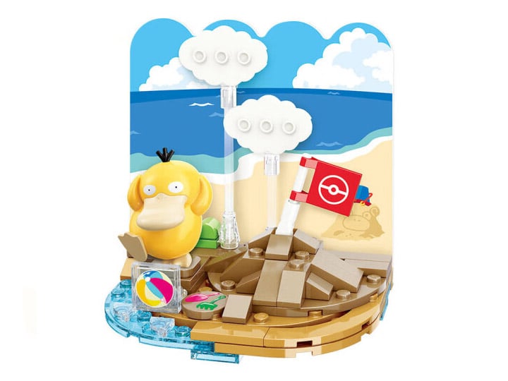 Keeppley Psyduck Beach Set
