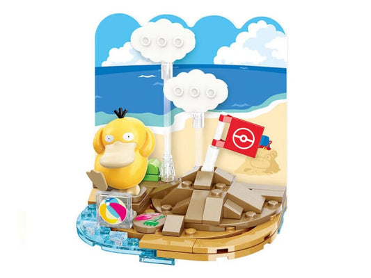 Keeppley Psyduck Beach Set