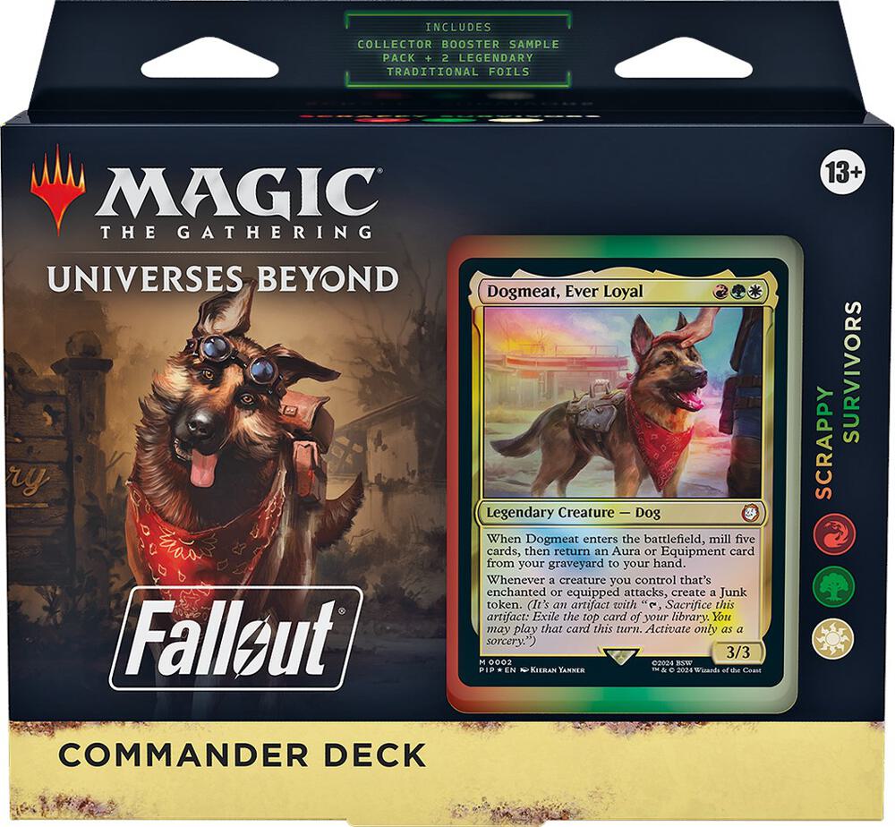 Fallout MTG commander deck: Scrappy Survivors