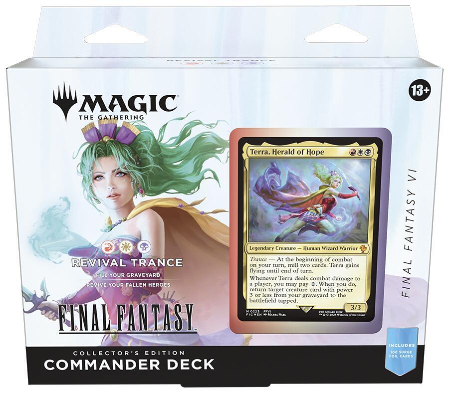 Magic the Gathering Final Fantasy Revival Trance (Collectors Edition) Commander Deck