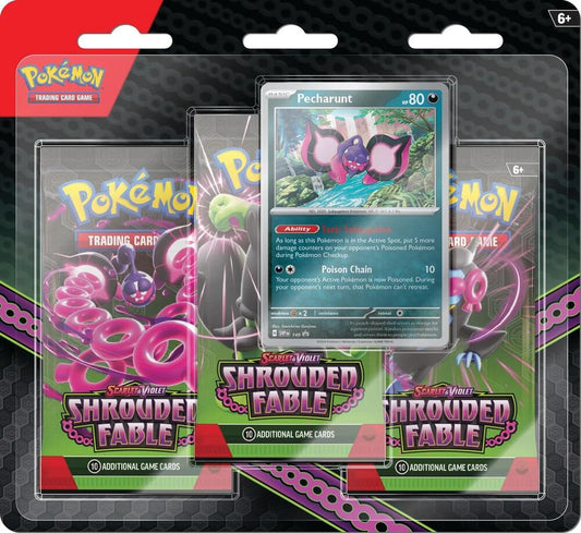 Shrouded Fable 3 Pack Blister - Pokemon
