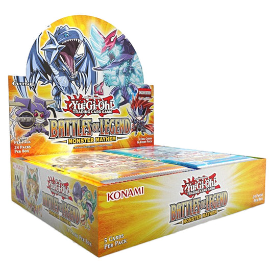 Battles of Legend: Monster Mayhem Booster Box
 - Yugioh