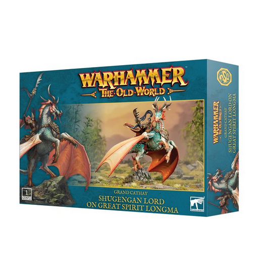 Shugengan Lord on Great Spirit Longma - Warhammer The Old War
