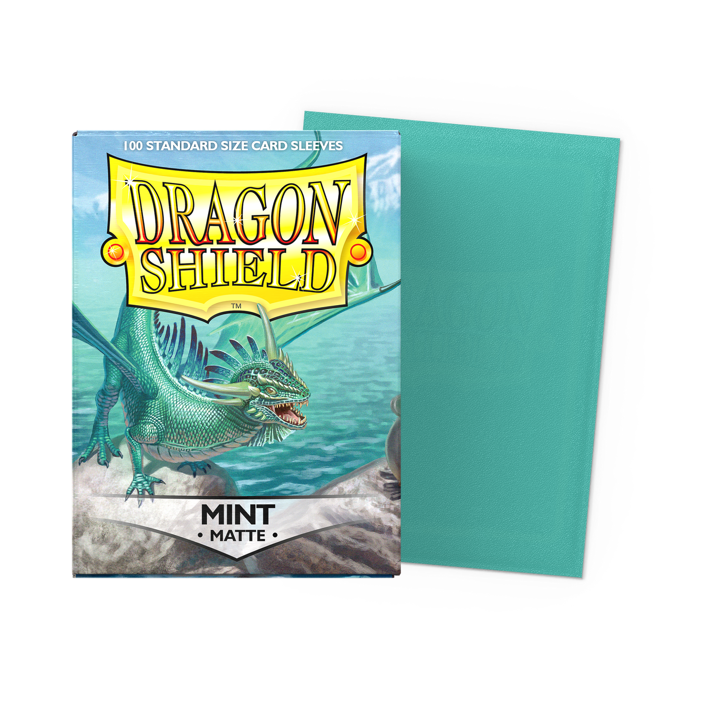 Dragon Shield Sleeves: Standard Matte -Mint 100CT