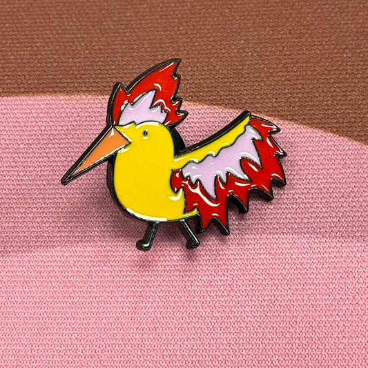 Derpy Moltres Pin