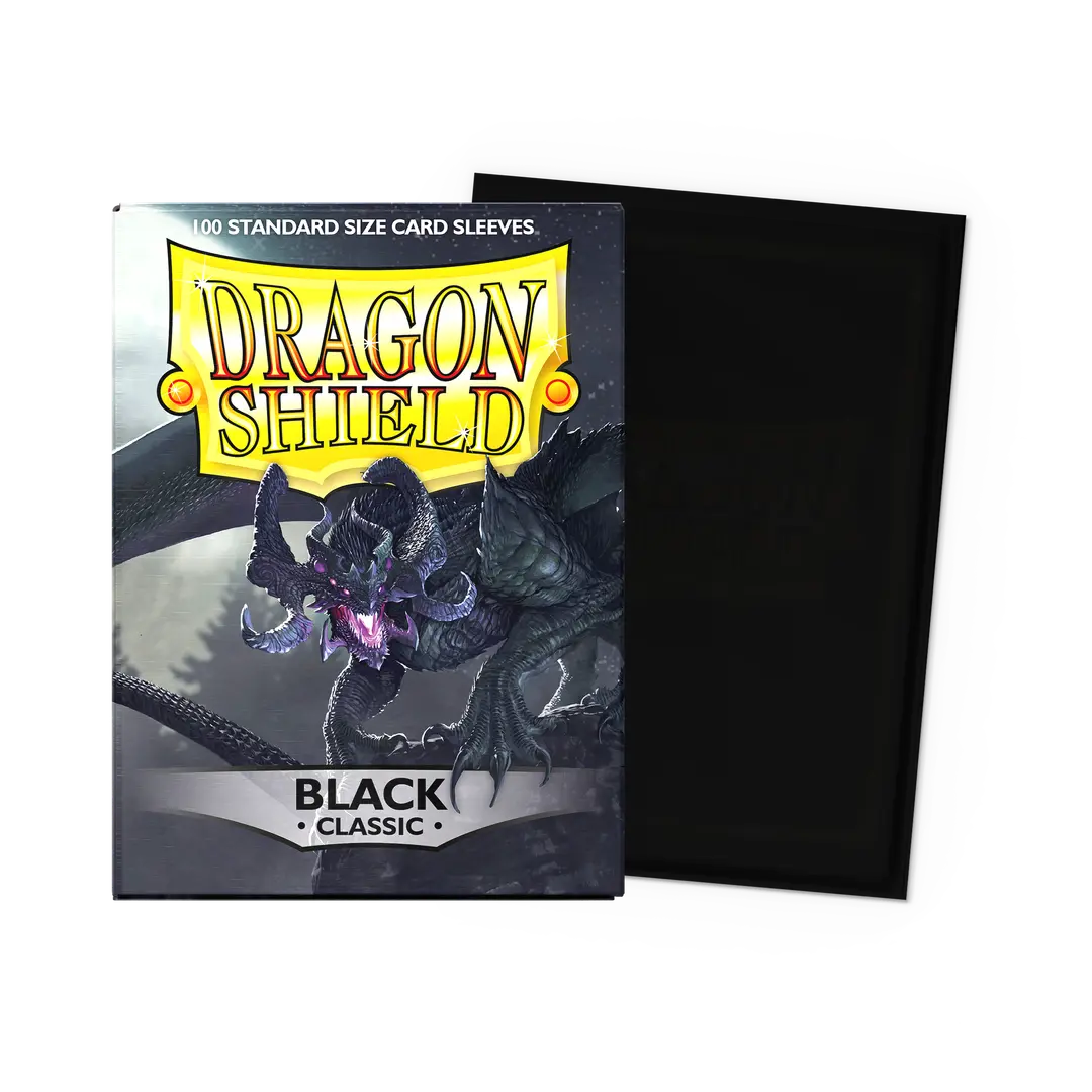 Dragon Shield Sleeves: Classic- Black 100CT