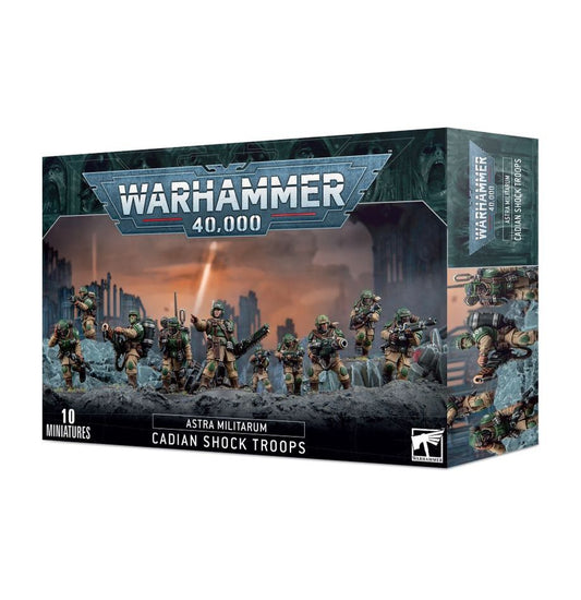Cadian Shock Troops   - Warhammer 40,000