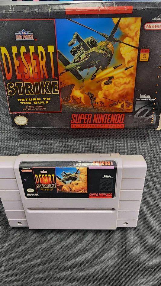 Desert Strike SNES