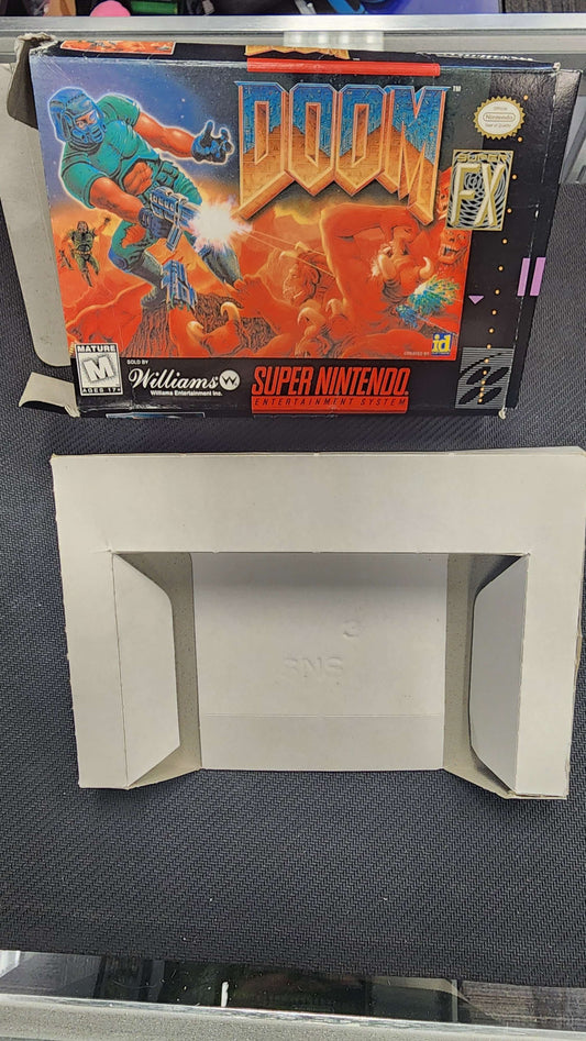 DOOM SNES Box